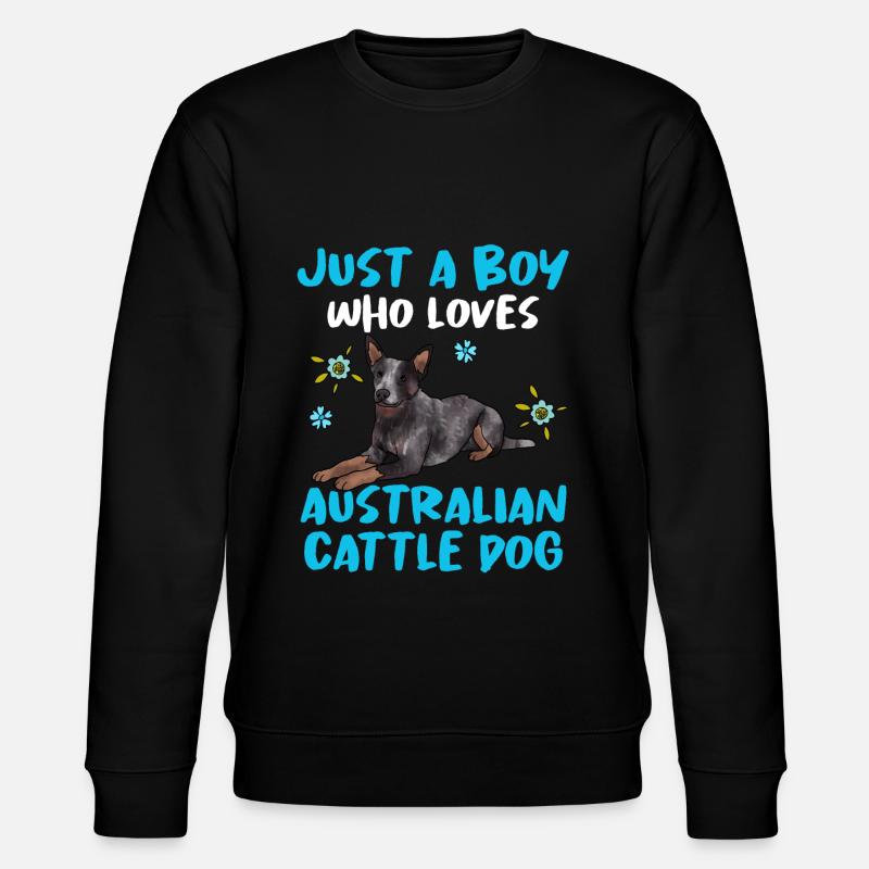 Bouvier australien - Sweat bio CHANGER Stanley/Stella Unisexe - noir