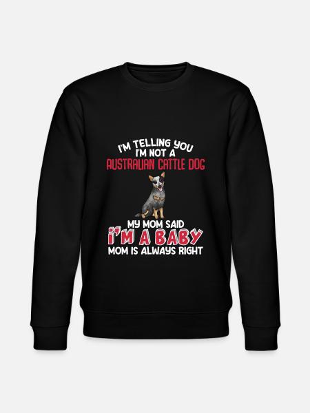 Australian Cattle Dog - Stanley/Stella CHANGER Unisex Organic Sweatshirt - black
