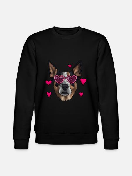 Australian Cattle Dog - Stanley/Stella CHANGER Unisex Organic Sweatshirt - black