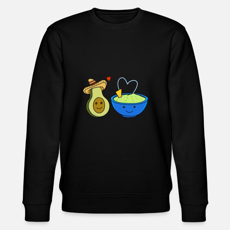 Avocat Guacamole Love - Sweat bio CHANGER Stanley/Stella Unisexe - noir