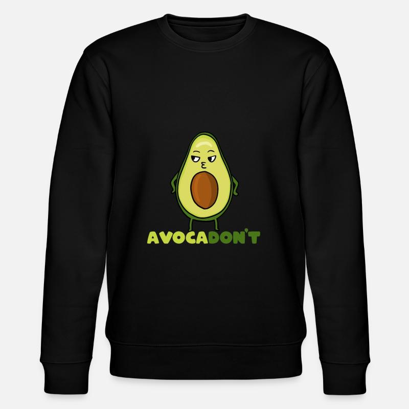 Avocadont - Stanley/Stella CHANGER Unisex Organic Sweatshirt - black
