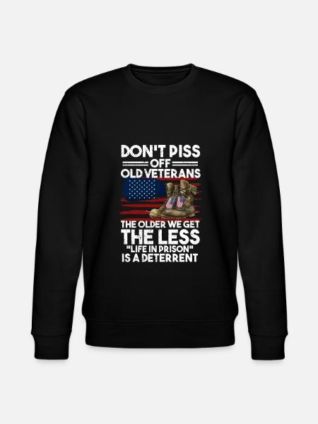 Vietnam Veteran - Stanley/Stella CHANGER Unisex Organic Sweatshirt - black