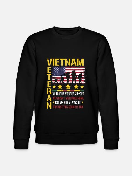 Vétéran du Vietnam - Sweat bio CHANGER Stanley/Stella Unisexe - noir