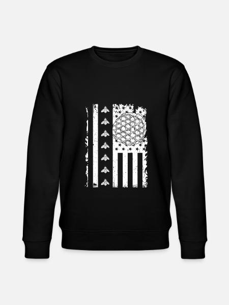 Beekeeper Bee Gift - Stanley/Stella CHANGER Unisex Organic Sweatshirt - black