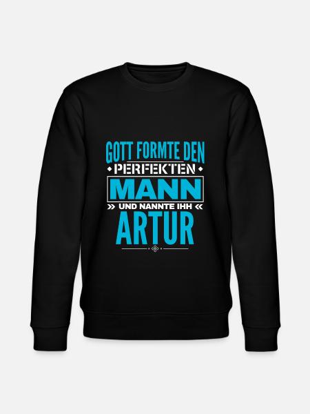 Artur Name Design - Stanley/Stella Unisex Bio-Sweatshirt CHANGER  - Schwarz