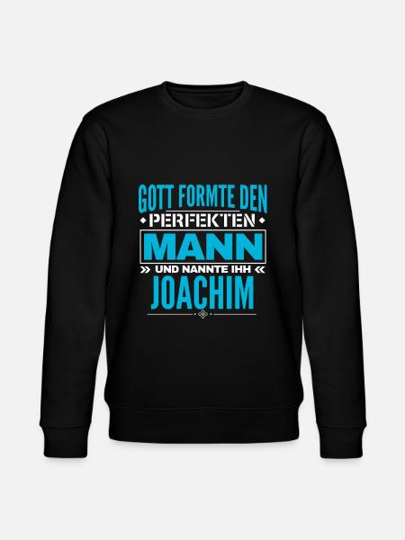 Joachim Name Design - Stanley/Stella Unisex Bio-Sweatshirt CHANGER  - Schwarz