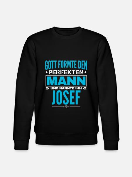 Josef Name Design - Stanley/Stella Unisex Bio-Sweatshirt CHANGER  - Schwarz