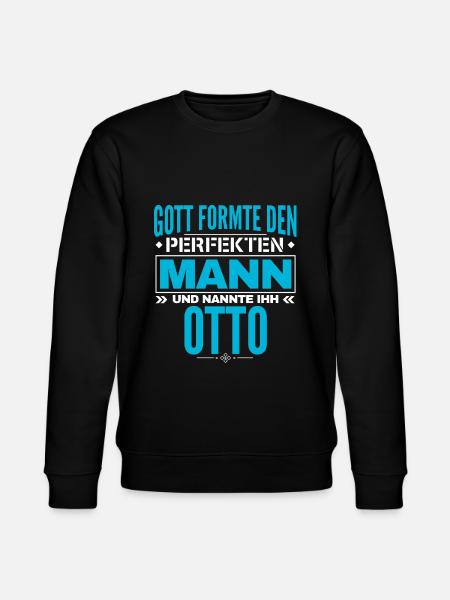 Otto Name Design - Stanley/Stella Unisex Bio-Sweatshirt CHANGER - Schwarz