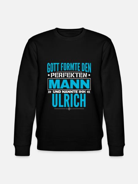 Ulrich Name Design - Stanley/Stella Unisex Bio-Sweatshirt CHANGER  - Schwarz