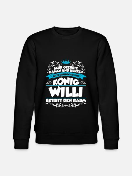 Willi Name Design - Stanley/Stella Unisex Bio-Sweatshirt CHANGER - Schwarz
