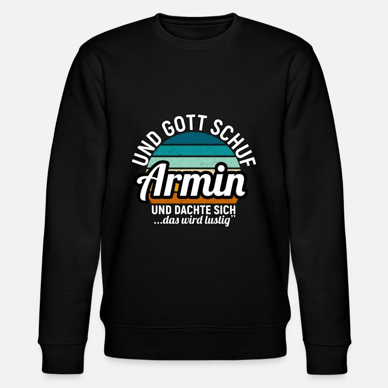 Arno - Stanley/Stella Unisex Bio-Sweatshirt CHANGER  - Schwarz