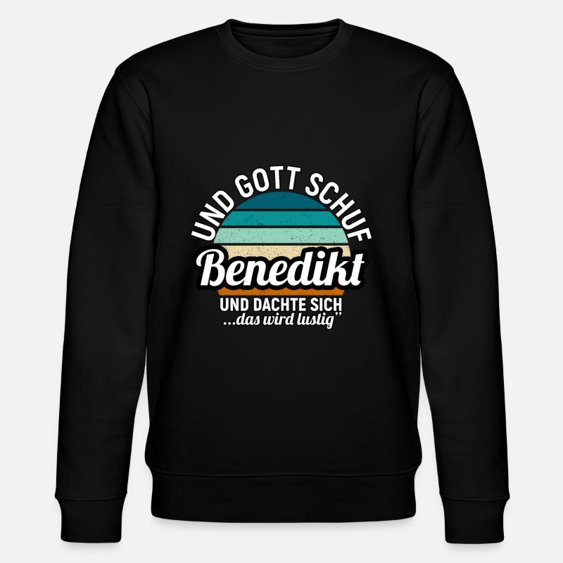 Bennet - Stanley/Stella Unisex Bio-Sweatshirt CHANGER  - Schwarz