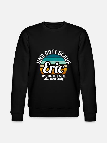 Erik - Stanley/Stella Unisex Bio-Sweatshirt CHANGER  - Schwarz