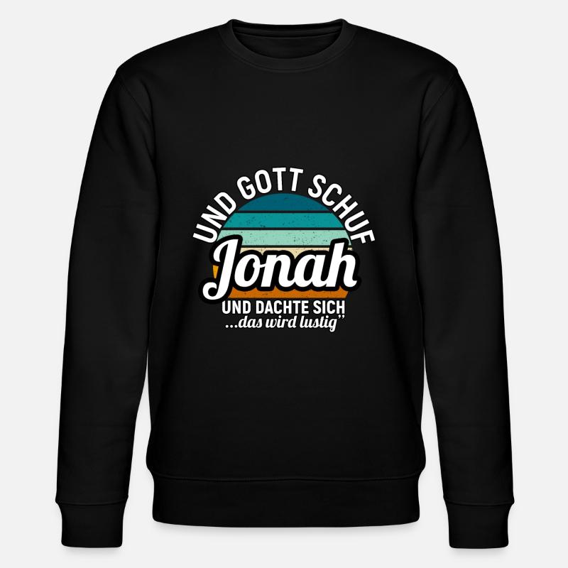 Jonah - Stanley/Stella Unisex Bio-Sweatshirt CHANGER  - Schwarz