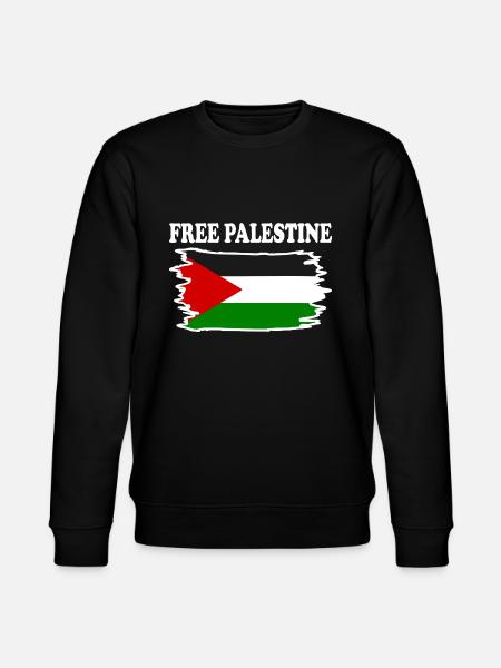 Free palestine - Sweat bio CHANGER Stanley/Stella Unisexe - noir