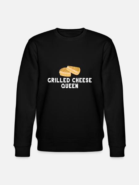 Fromage pain grillé - Sweat bio CHANGER Stanley/Stella Unisexe - noir