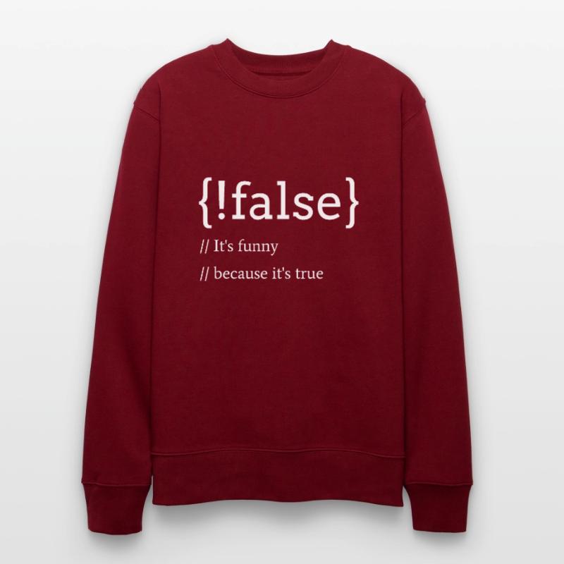 Programming computer science developer word game Stanley/Stella CHANGER Unisex Organic Sweatshirt