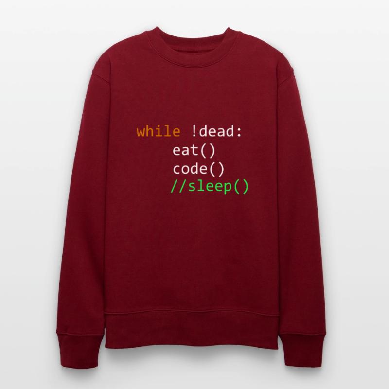 Programming Computer Science Developer Programmer Stanley/Stella CHANGER Unisex Organic Sweatshirt