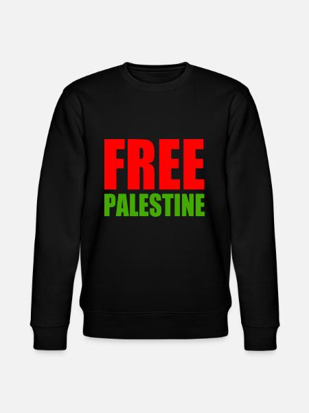 Free palestine - Stanley/Stella Unisex Bio-Sweatshirt CHANGER - Schwarz