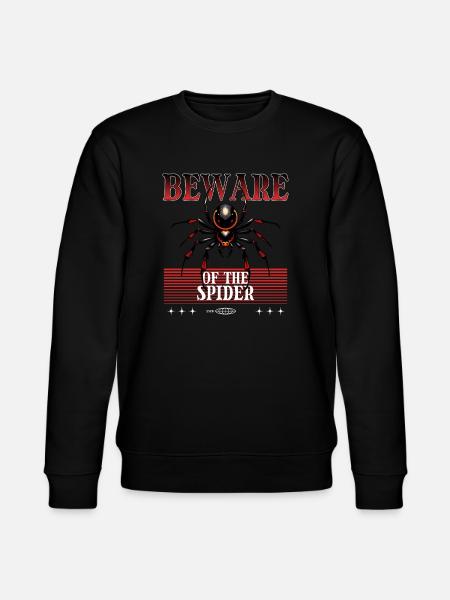 Spider - Stanley/Stella CHANGER Unisex Organic Sweatshirt - black
