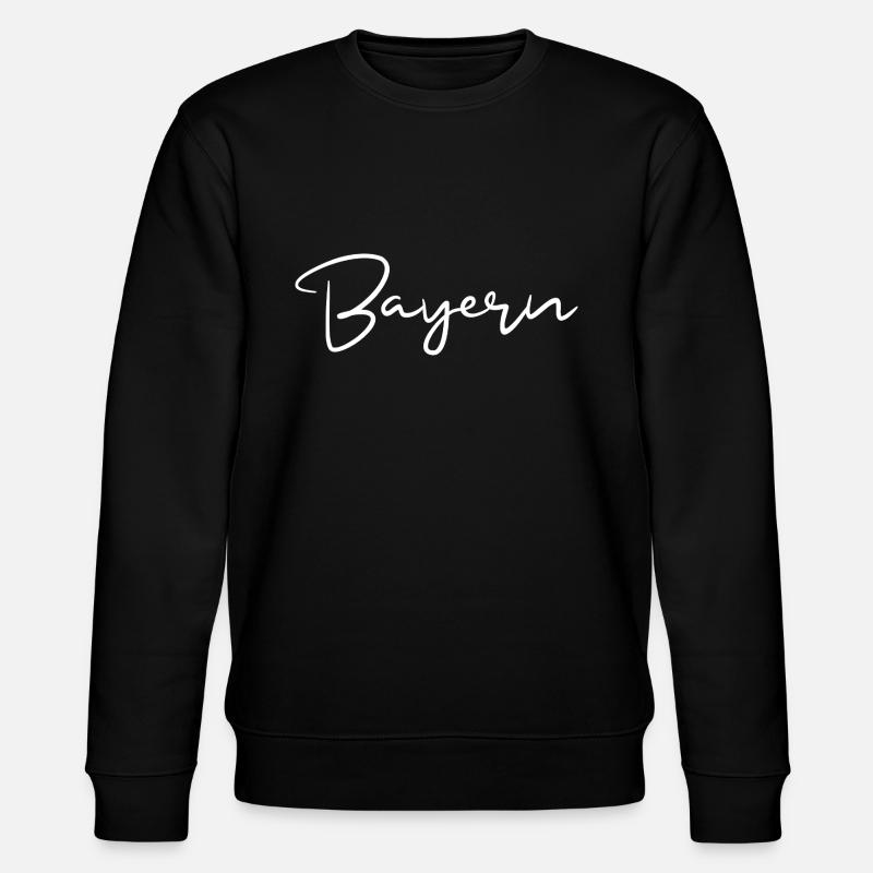 Bayern - Stanley/Stella Unisex Bio-Sweatshirt CHANGER  - Schwarz
