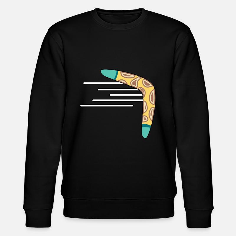 Bumerang - Stanley/Stella Unisex Bio-Sweatshirt CHANGER  - Schwarz