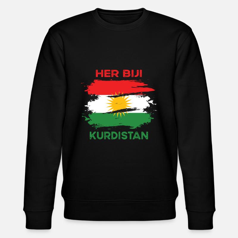 Kurdistan - Stanley/Stella Unisex Bio-Sweatshirt CHANGER  - Schwarz