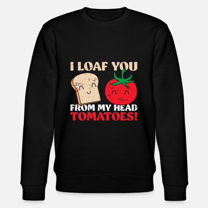 Tomate - Stanley/Stella Unisex Bio-Sweatshirt CHANGER  - Schwarz