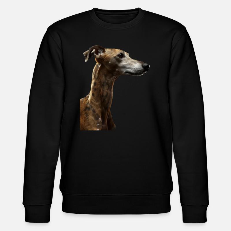 Whippet - Stanley/Stella Unisex Bio-Sweatshirt CHANGER  - Schwarz