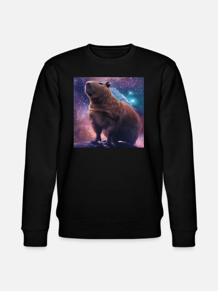 Capybara - Stanley/Stella CHANGER Unisex Organic Sweatshirt - black