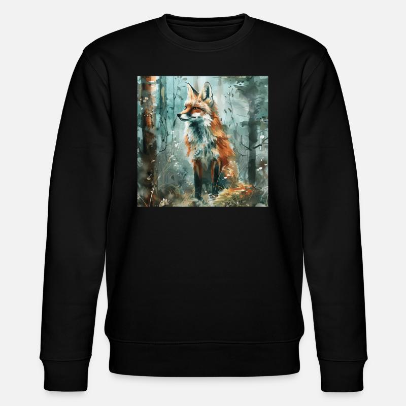 Renard - Sweat bio CHANGER Stanley/Stella Unisexe - noir