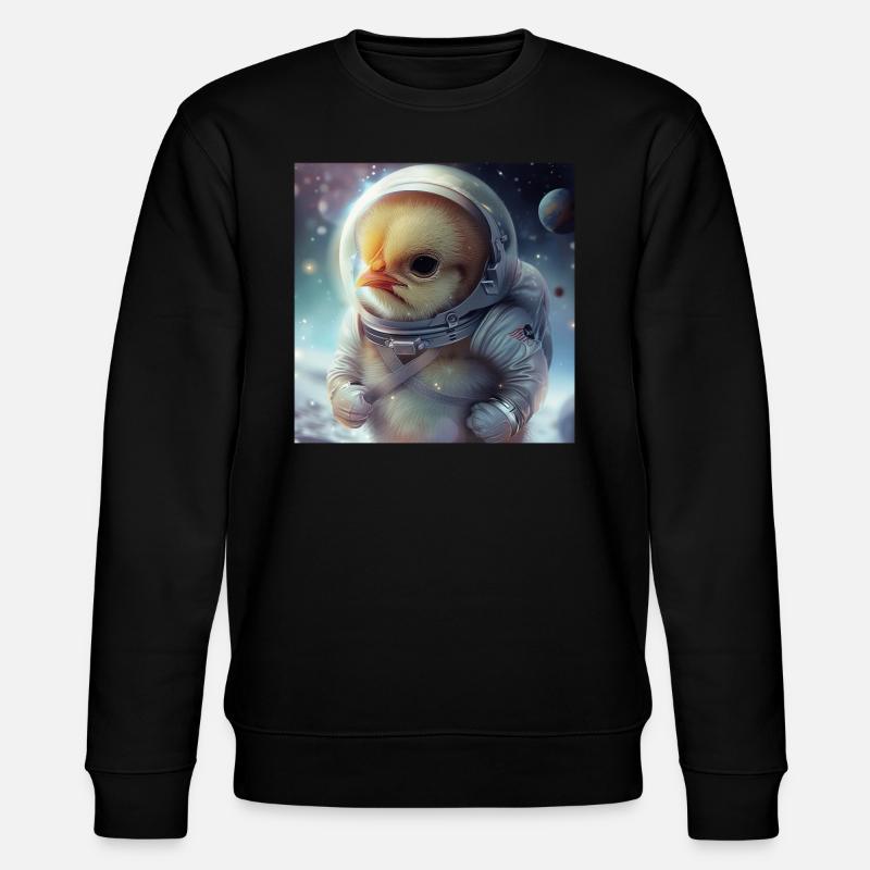 Poulet - Sweat bio CHANGER Stanley/Stella Unisexe - noir