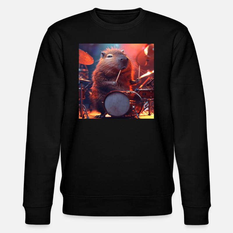 Capybara - Sweat bio CHANGER Stanley/Stella Unisexe - noir