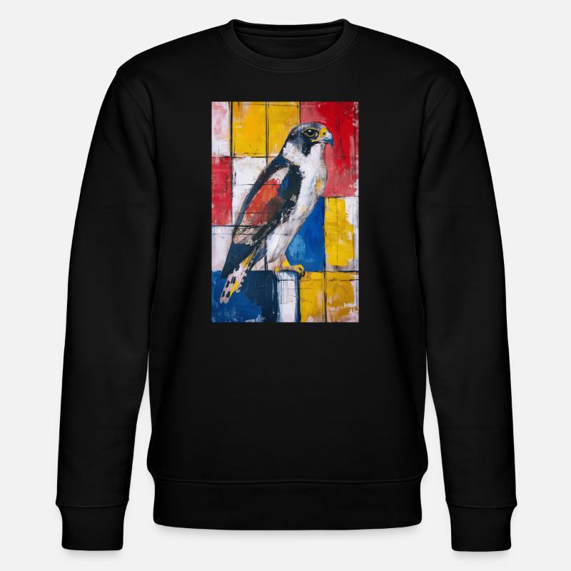 Falke - Stanley/Stella Unisex Bio-Sweatshirt CHANGER  - Schwarz