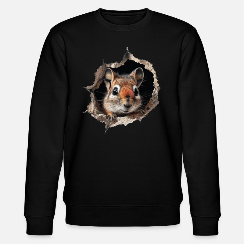 Tranquilizer Bomber - Stanley/Stella CHANGER Unisex Organic Sweatshirt - black