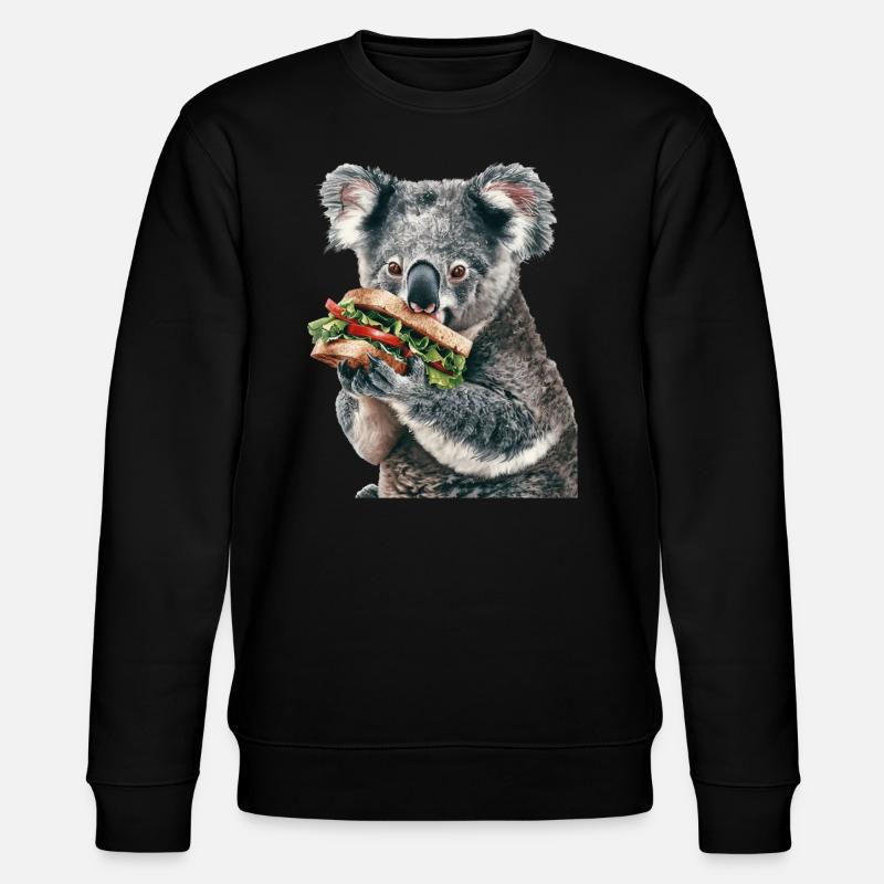 Koala - Stanley/Stella CHANGER Unisex Organic Sweatshirt - black