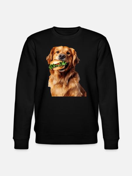 Golden Retriever - Stanley/Stella CHANGER Unisex Organic Sweatshirt - black