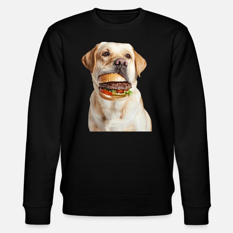 Labrador Retriever - Stanley/Stella Unisex Bio-Sweatshirt CHANGER - Schwarz