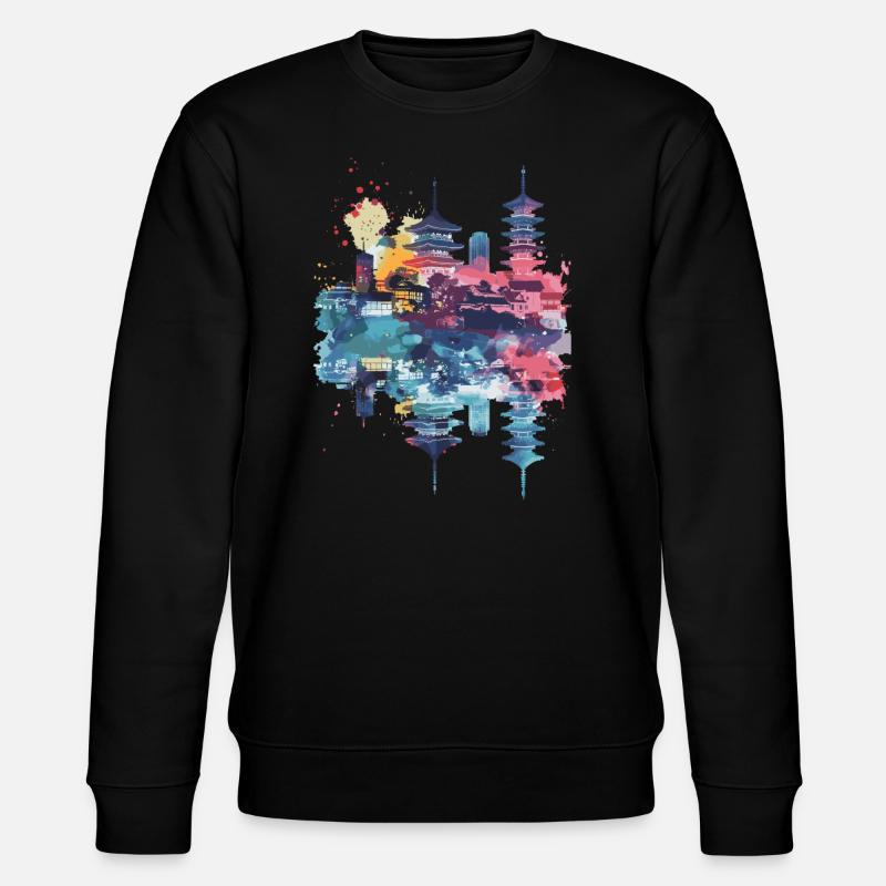 Himeji - Stanley/Stella CHANGER Unisex Organic Sweatshirt - black