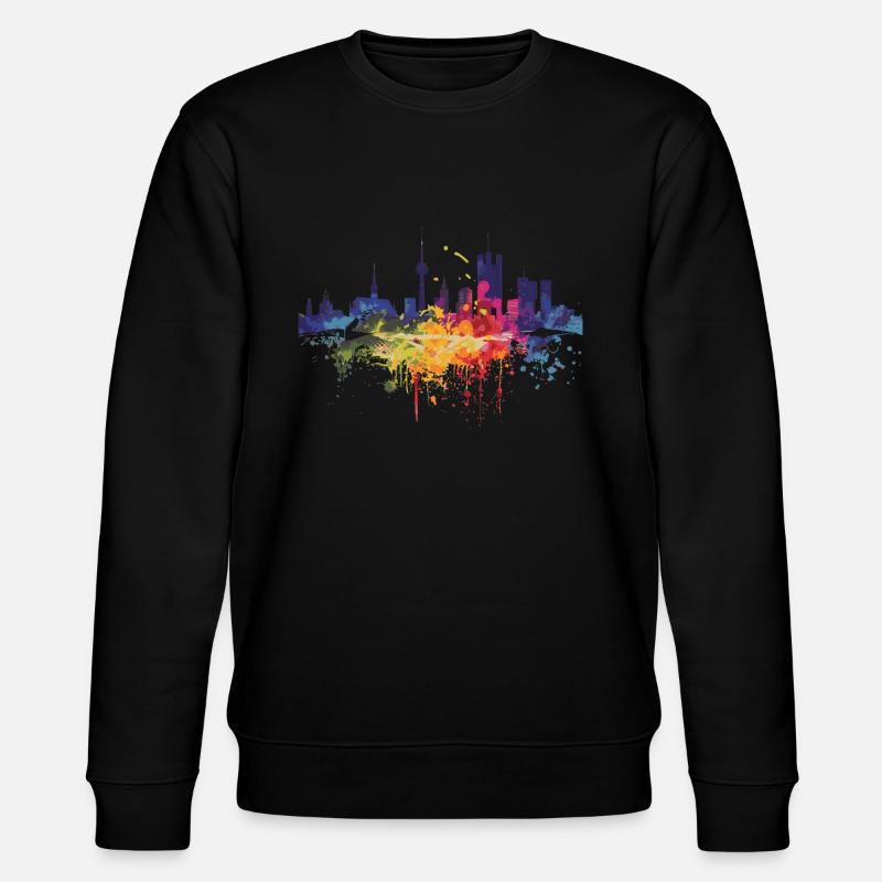 Heerlen - Stanley/Stella CHANGER Unisex Organic Sweatshirt - black