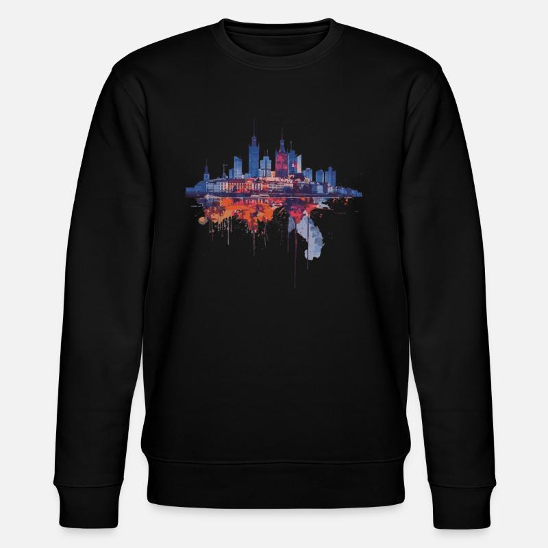 Varsovie - Sweat bio CHANGER Stanley/Stella Unisexe - noir