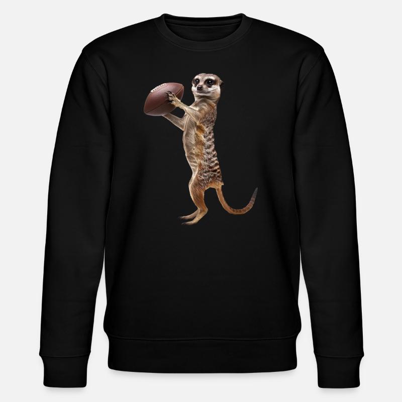 Football de suricate - Sweat bio CHANGER Stanley/Stella Unisexe - noir