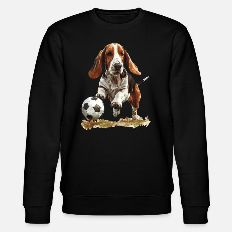 Basset - Stanley/Stella Unisex Bio-Sweatshirt CHANGER  - Schwarz