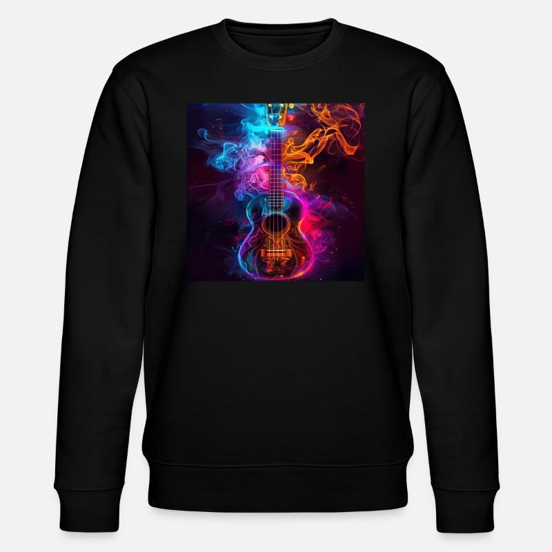 Ukulélé - Sweat bio CHANGER Stanley/Stella Unisexe - noir