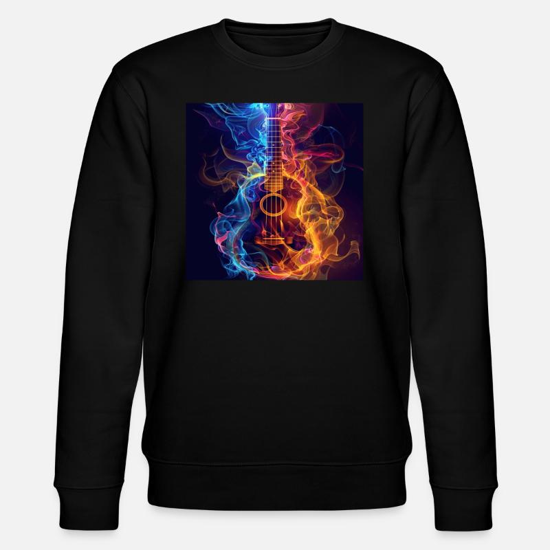 Ukulélé - Sweat bio CHANGER Stanley/Stella Unisexe - noir