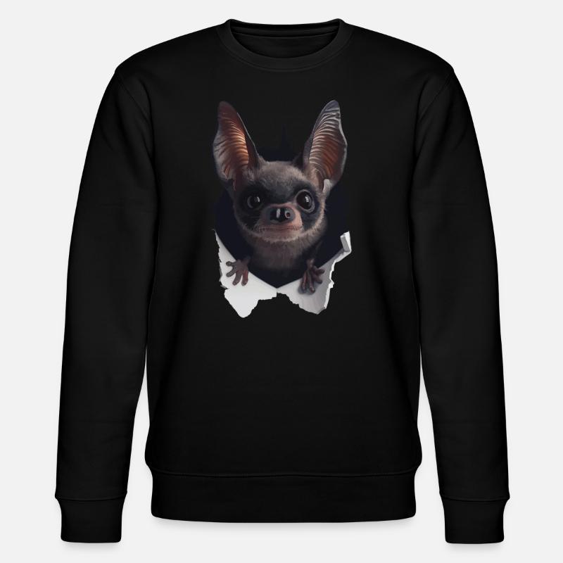 Schläger - Stanley/Stella Unisex Bio-Sweatshirt CHANGER  - Schwarz