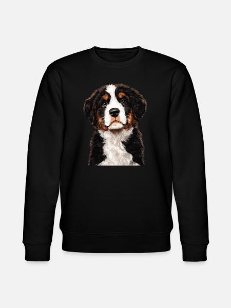 Bernhardiner - Stanley/Stella Unisex Bio-Sweatshirt CHANGER - Schwarz
