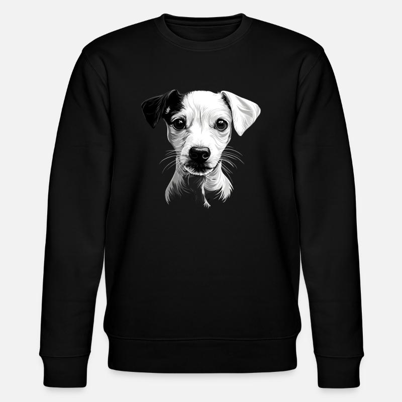 Whippet - Stanley/Stella Unisex Bio-Sweatshirt CHANGER  - Schwarz