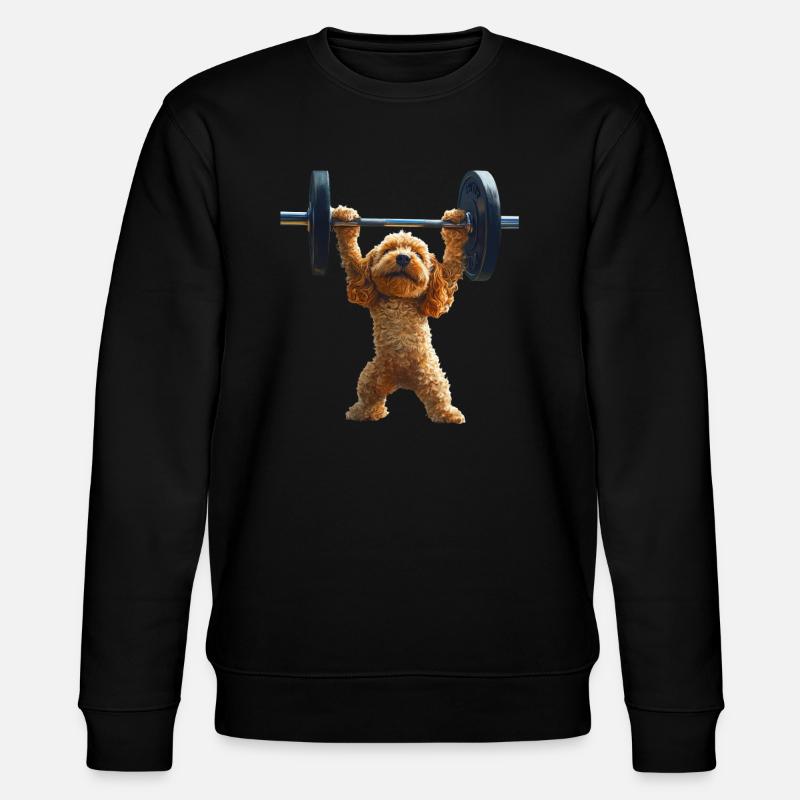 Cocker Spaniel - Stanley/Stella Unisex Bio-Sweatshirt CHANGER  - Schwarz