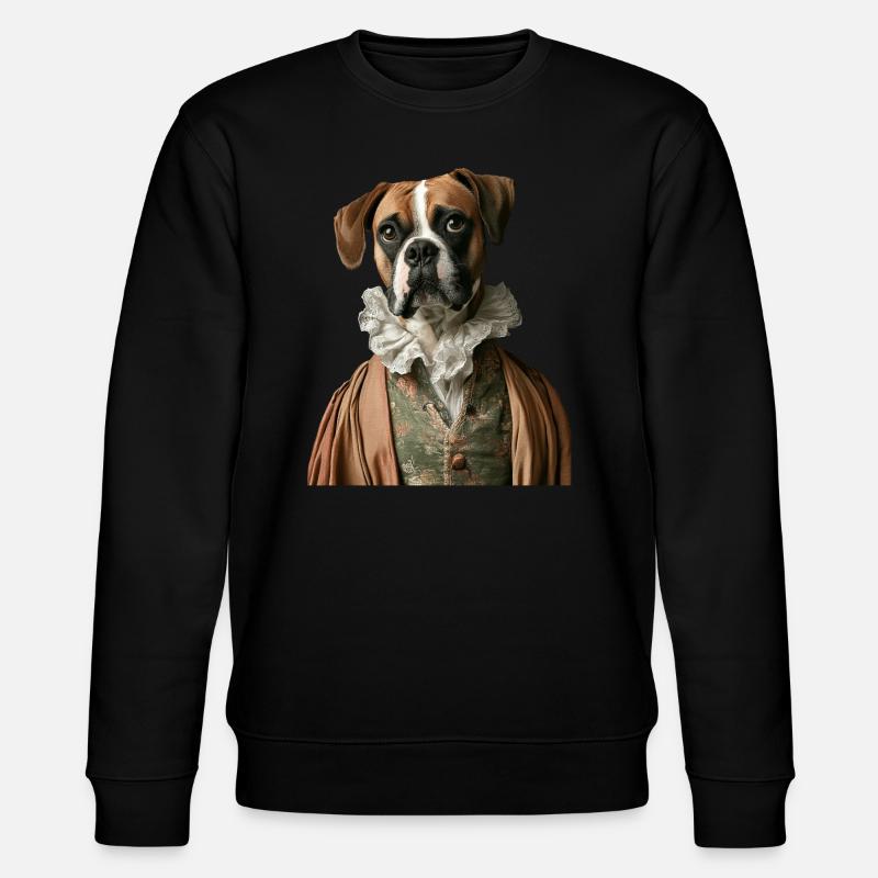 Boxer - Stanley/Stella Unisex Bio-Sweatshirt CHANGER  - Schwarz